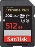כרטיס זיכרון SanDisk 512GB Extreme PRO